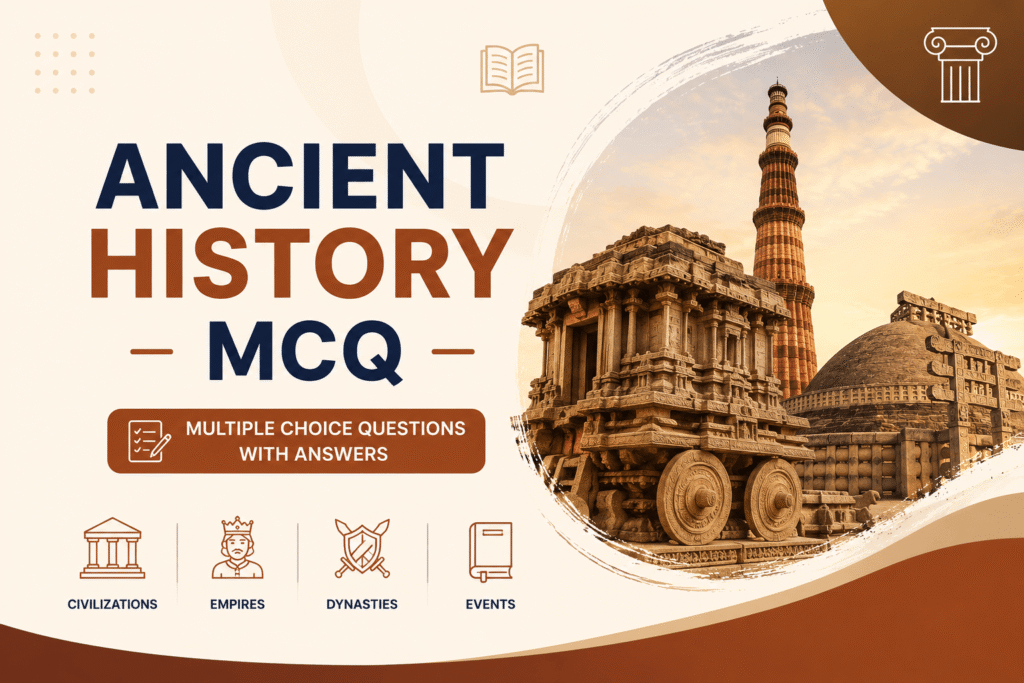 Ancient history mcq